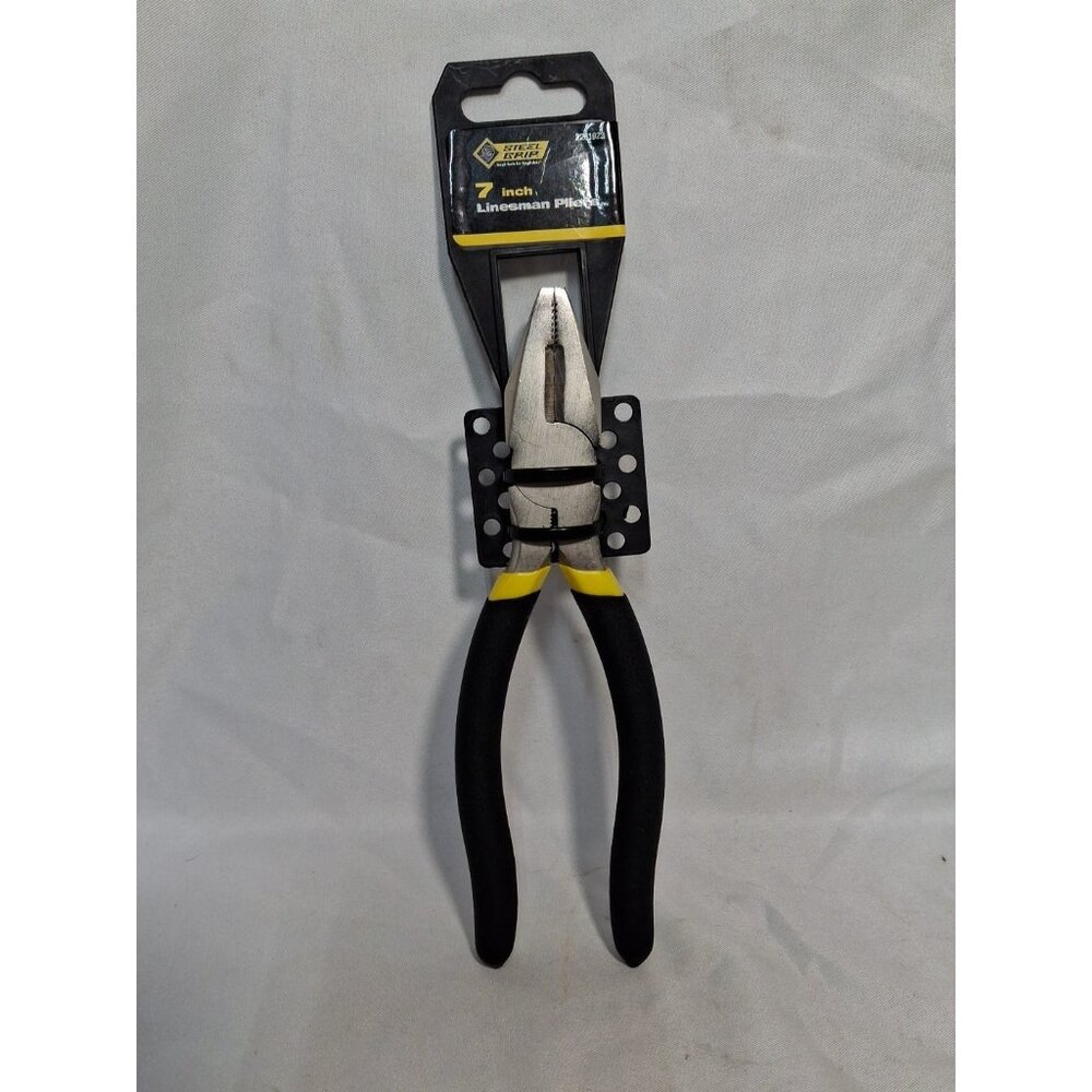 Steel Grip 7 in. Steel Curved Jaw Locking Pliers 2251114,